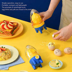 Manual Golden Egg Maker Scrambler Shaker Spinner