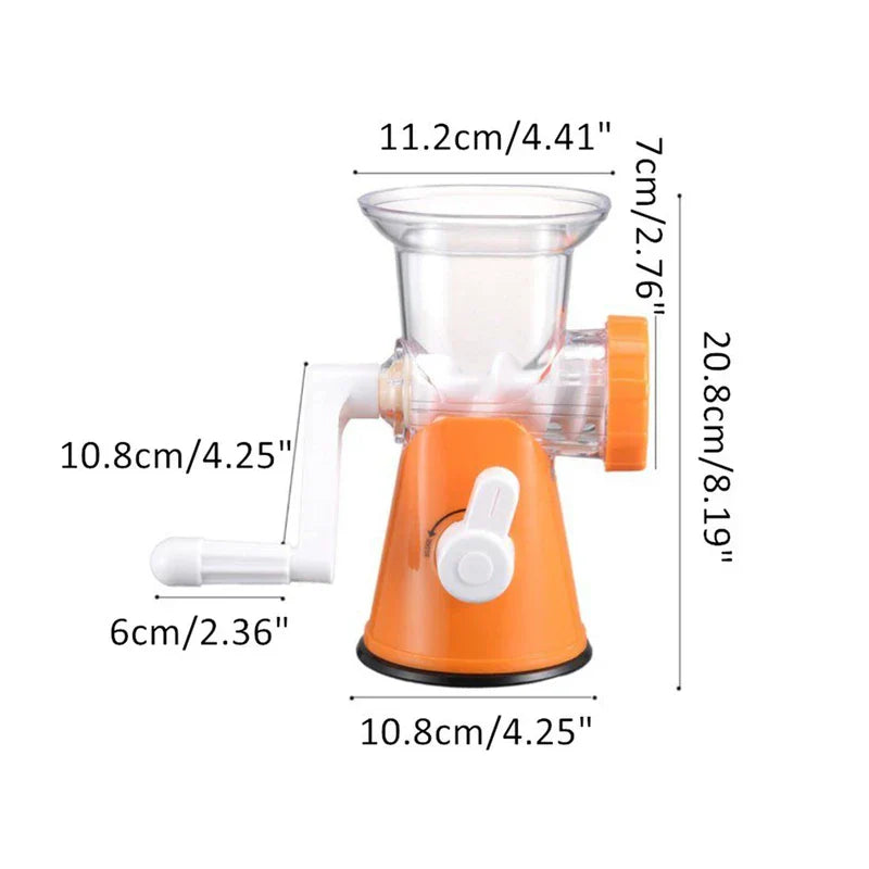 Manual Meat Grinder Sausage Stuffer Machine Mincer