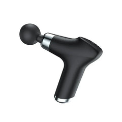 Magnetic Heads - Compact black handheld massage device with round ball attachment