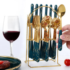 Melamine Dinnerware Set (25 Piece)