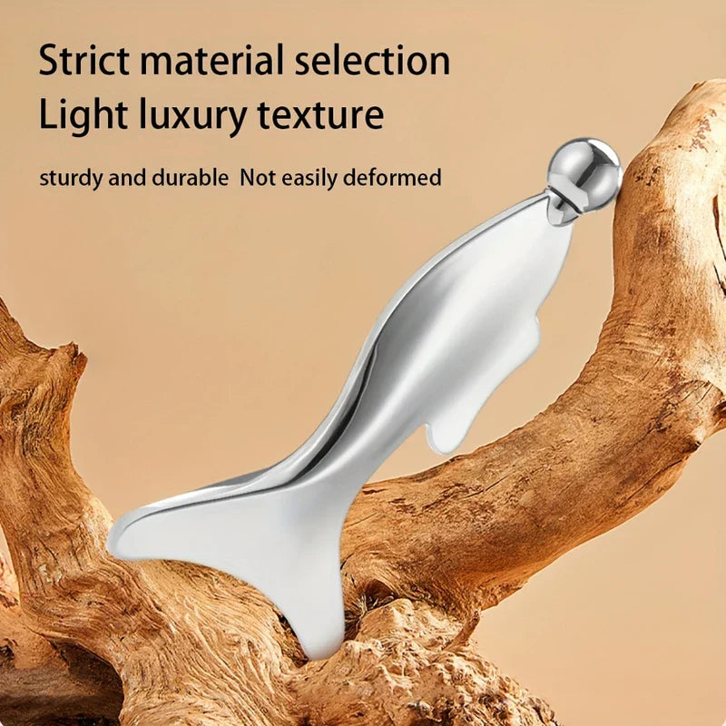 Mermaid Wing Gua Sha Facial Tool Massager