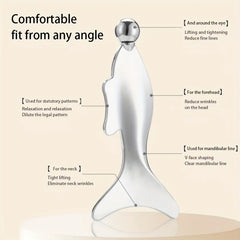 Mermaid Wing Gua Sha Facial Tool Massager