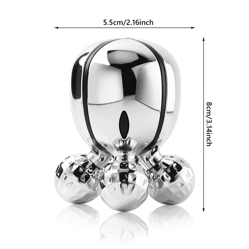 Microcurrent V-Face Roller Massager
