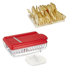 Microwave Potato Chip Maker Slicer Rack Tray