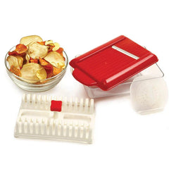 Microwave Potato Chip Maker Slicer Rack Tray