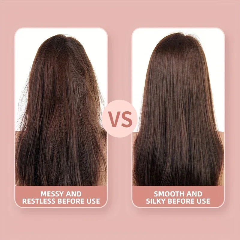 Mini 2-in-1 Hair Straightener Curling Iron Travel