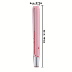 Mini 2-in-1 Hair Straightener Curling Iron Travel