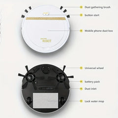 Mini Automatic Robot Vacuum Cleaner Sweeper
