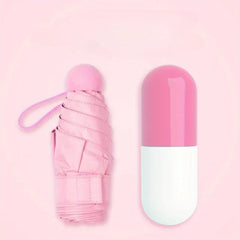 Mini Compact Capsule Travel Umbrella