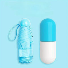 Mini Compact Capsule Travel Umbrella