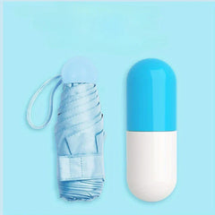 Mini Compact Capsule Travel Umbrella
