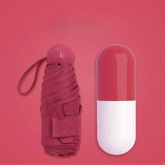 Mini Compact Capsule Travel Umbrella