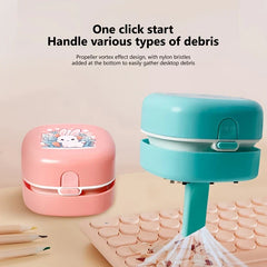 Mini Desktop Vacuum Cleaner Battery Operated