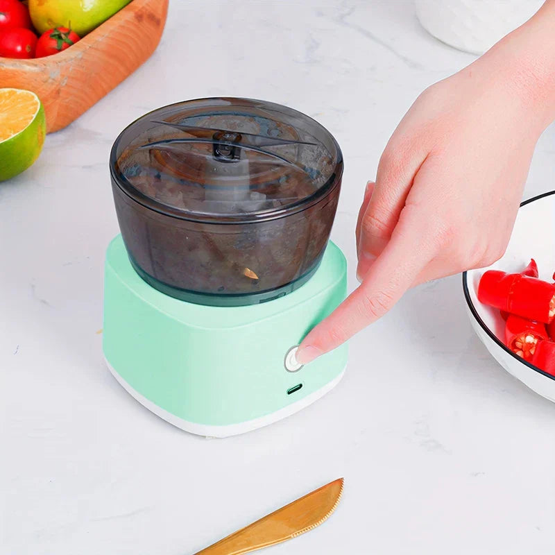 Mini Electric Food Processor Chopper Grinder