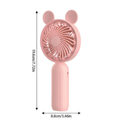 Mini Manual Handheld Squeeze Fan