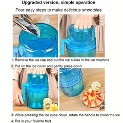 Mini Manual Ice Shaver Snow Cone Maker