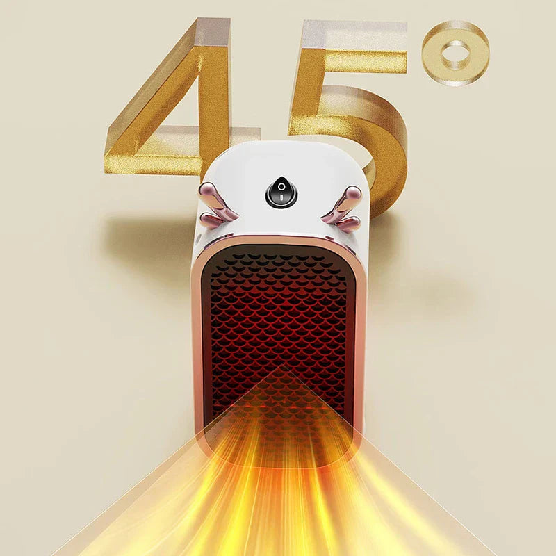 Mini Portable Electric Space Heater Fan