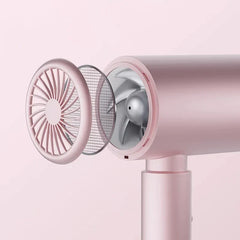 Compact travel hair dryer