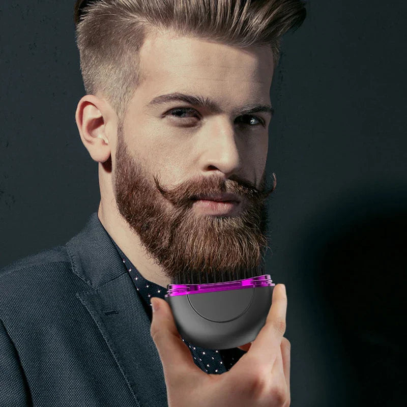 Mini Portable Hair Straightener Brush Comb