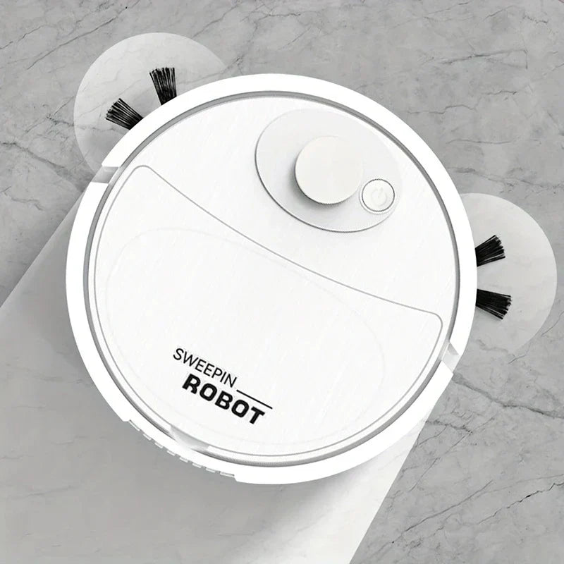 Mini Robot Vacuum Cleaner Sweeper Mop 3-In-1