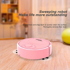 Mini Robot Vacuum Cleaner Sweeper Mop 3-In-1