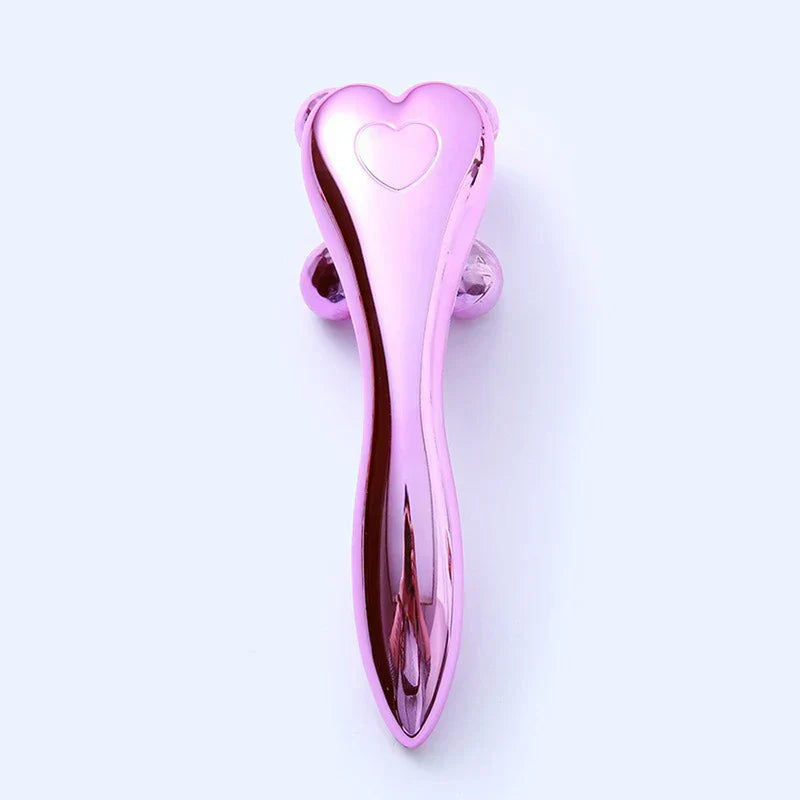 Close-up of the mini v line face slimming massager