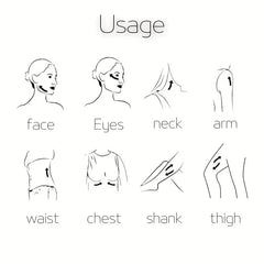 Mini V Shape Face Roller Massager Slimmer