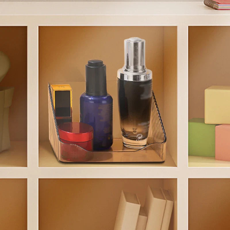 Mirrored Cabinet Organizer Bin Box