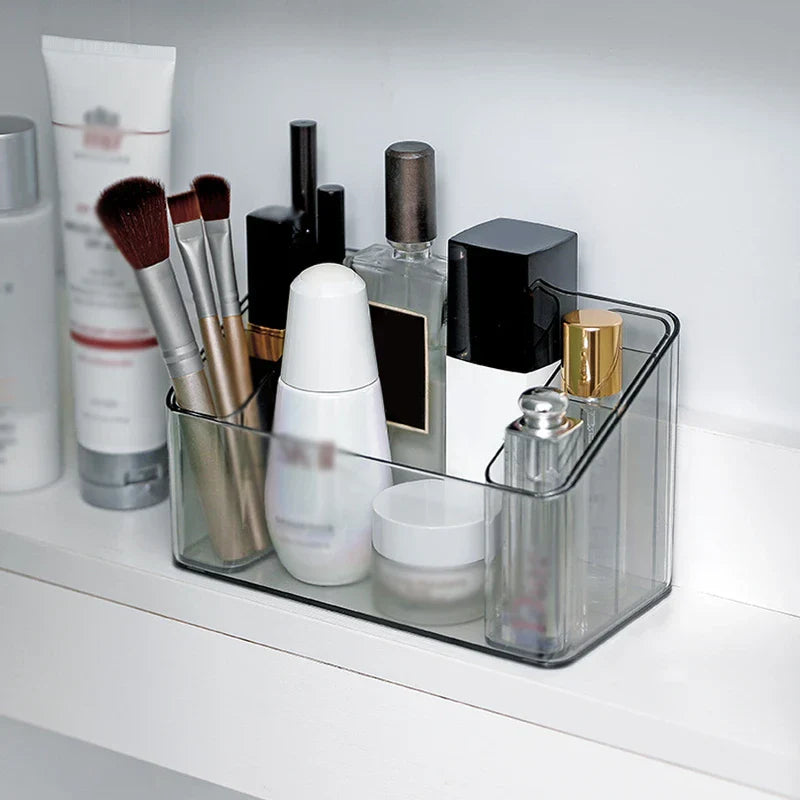 Mirrored Glass Storage Organizer Box