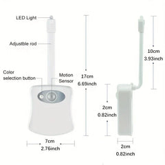 Motion Activated LED Toilet Night Light