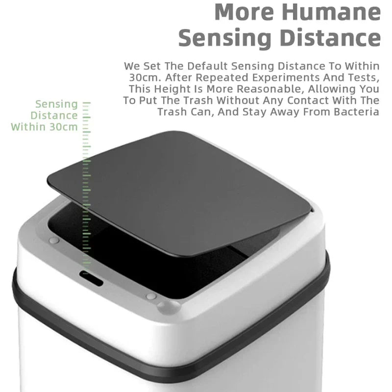 Motion Sensor Trash Can Bin Jh-68