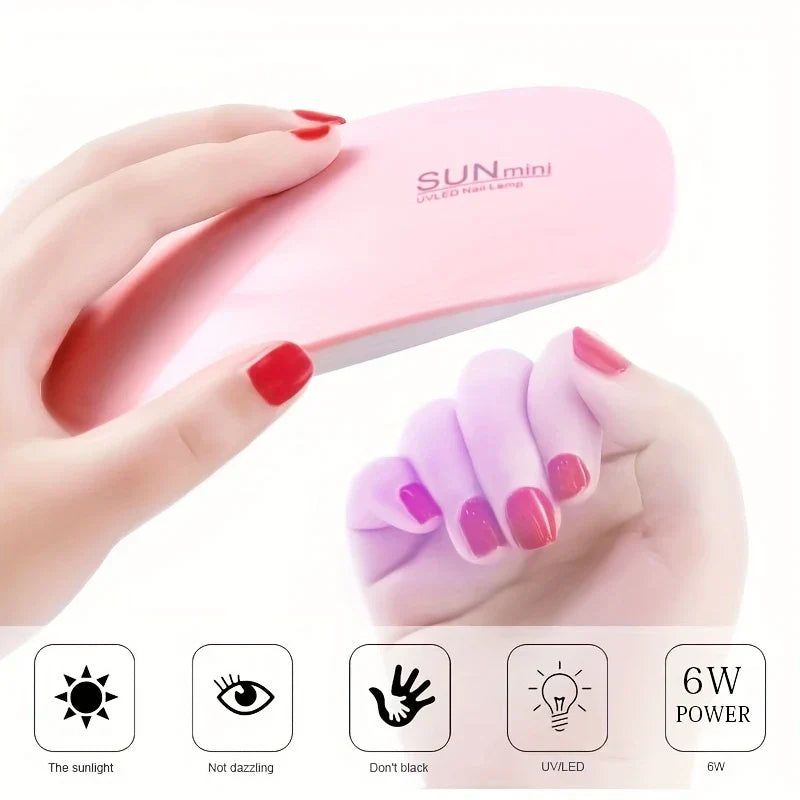 Mouse Shaped Mini UV LED Nail Lamp Dryer