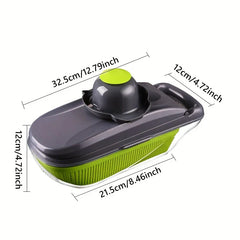 Multi-Blade Mandoline Vegetable Slicer Grater
