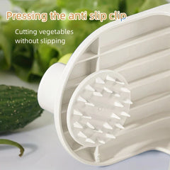 Multi-Function Rotary Vegetable Spiralizer Slicer