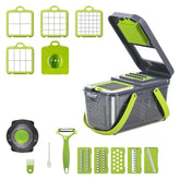 Multi-Piece Vegetable Slicer Chopper Set