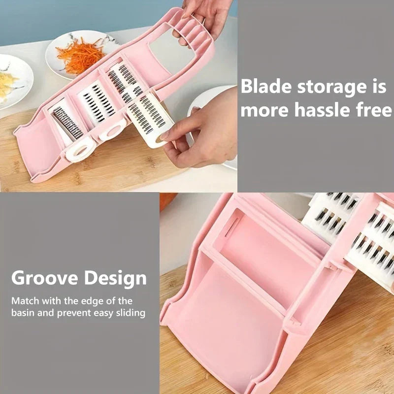 Multi-Purpose Box Grater with Container