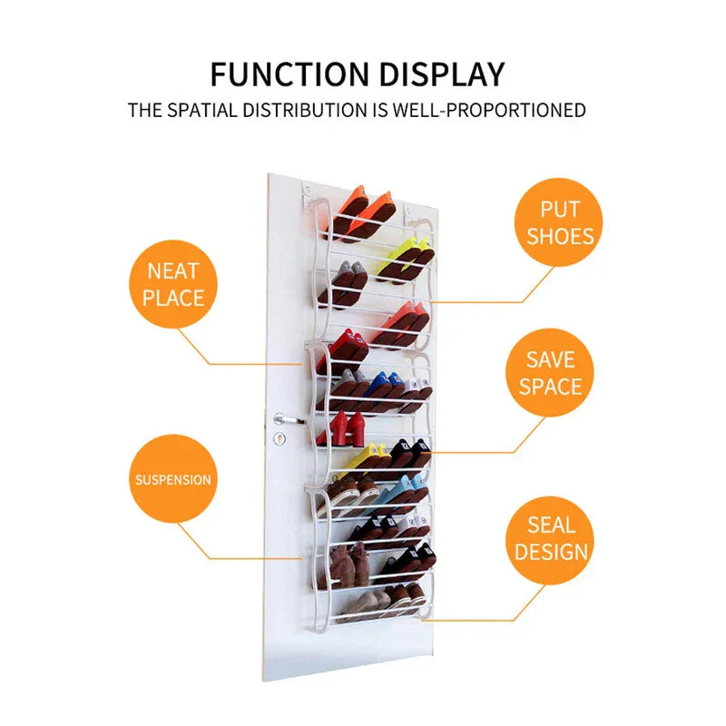 Multi-Tier Shoe Storage Rack Organizer