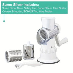 Multi Blade Adjustable Mandoline Slicer