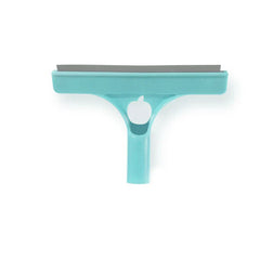 Multifunctional window squeegee cleaner with scrubber and sprayer