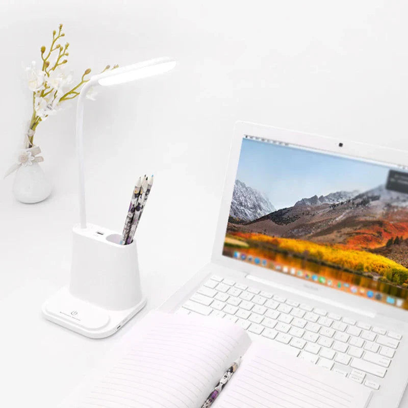 Multifunctional Led Desk Lamp With Organizer