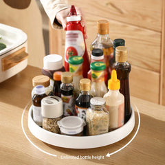 Multifunctional Rotating Storage Turntable Tray Organizer