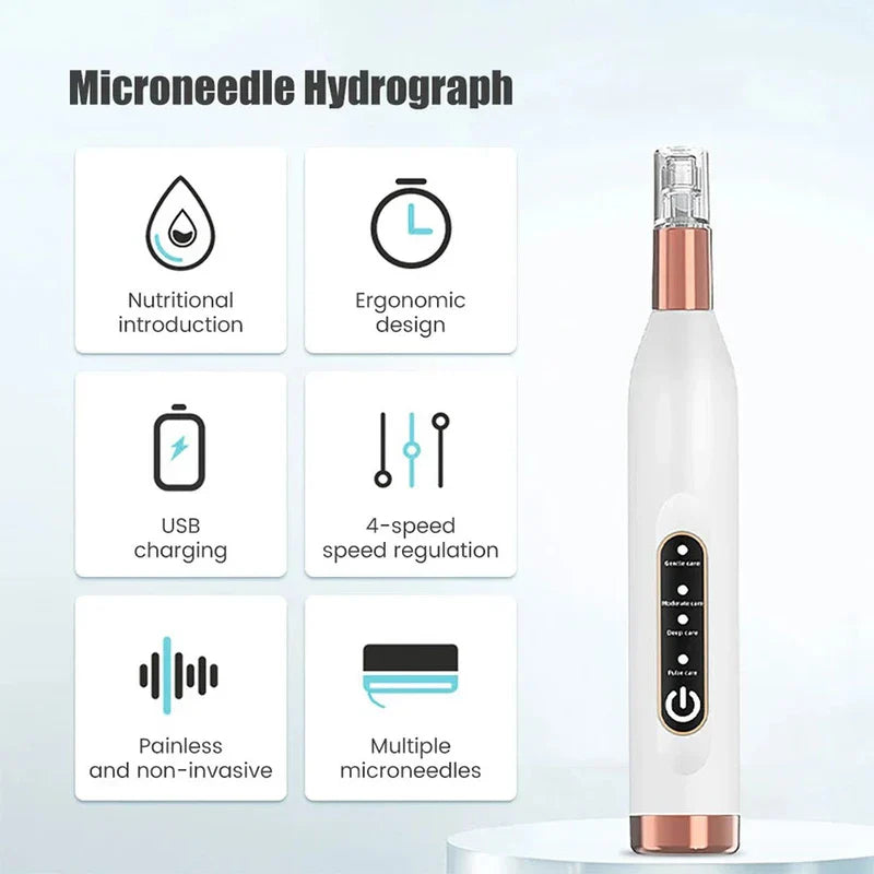 Nano Crystal Needle Free Meso Therapy Injector