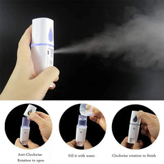 Nano Mist Facial Sprayer Hydrating Steamer