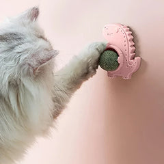 Natural Catnip Ball Wall Toy Lollipop