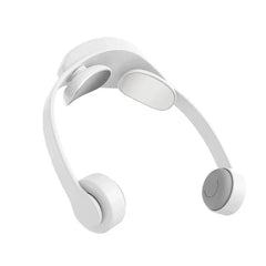 Neck Shoulder Massager - White and gray wearable massage device shown against a plain white background