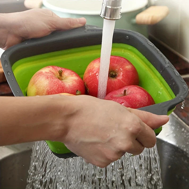Nesting Colander Mixing Bowl Set Strainer Basket