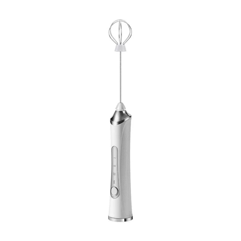New #3 Electric Milk Frother Whisk (Dual Head)