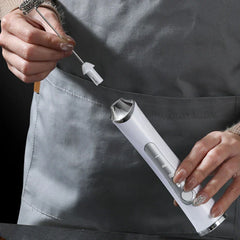 New #3 Electric Milk Frother Whisk (Dual Head)