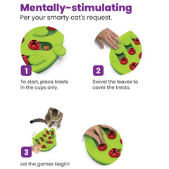 New Cat Slow Feeder Puzzle Bowl Dish