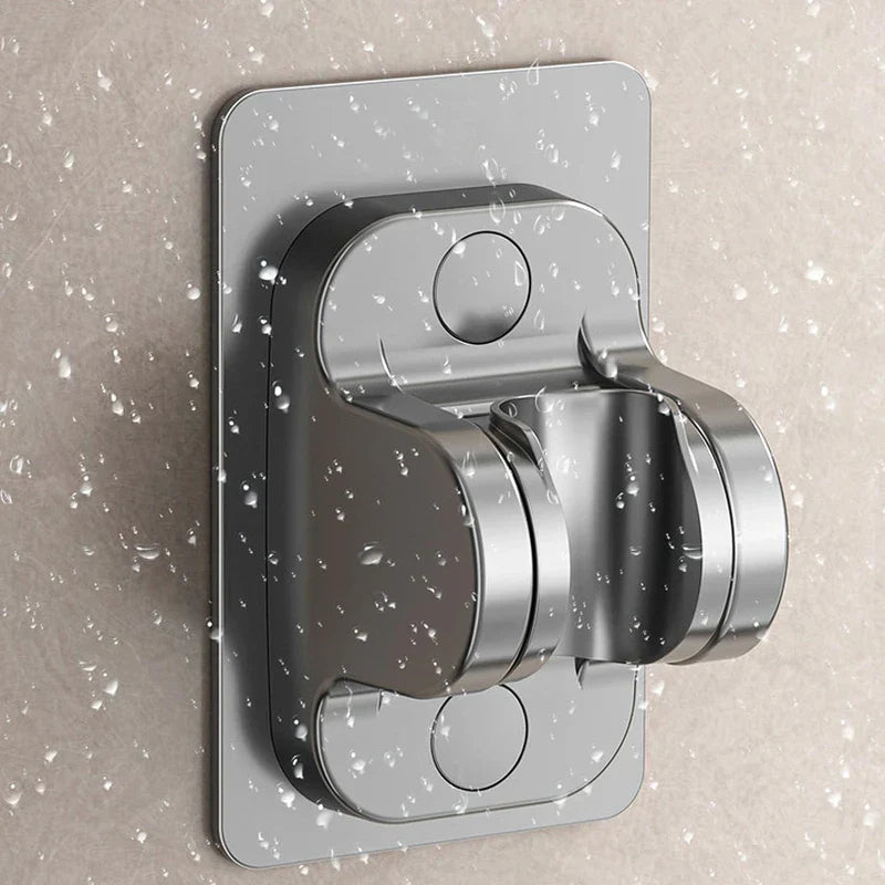 No Drilling Adhesive Shower Head Holder Bracket